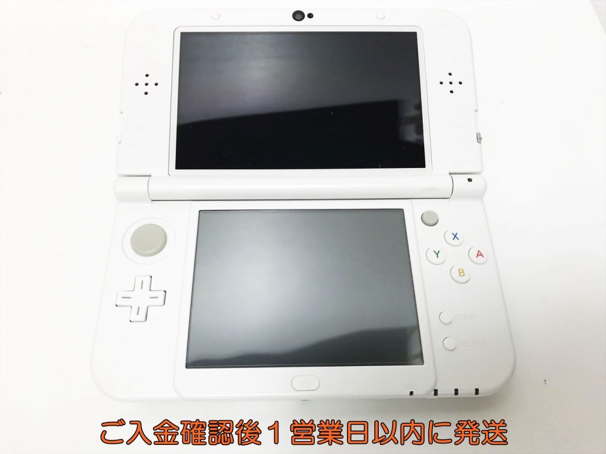 【1円】任天堂 Newニンテンドー3DSLL 本体/箱 セット RED-001 ホワイト ゲーム機本体 初期化/動作確認済み M03-660ym/F3_画像2