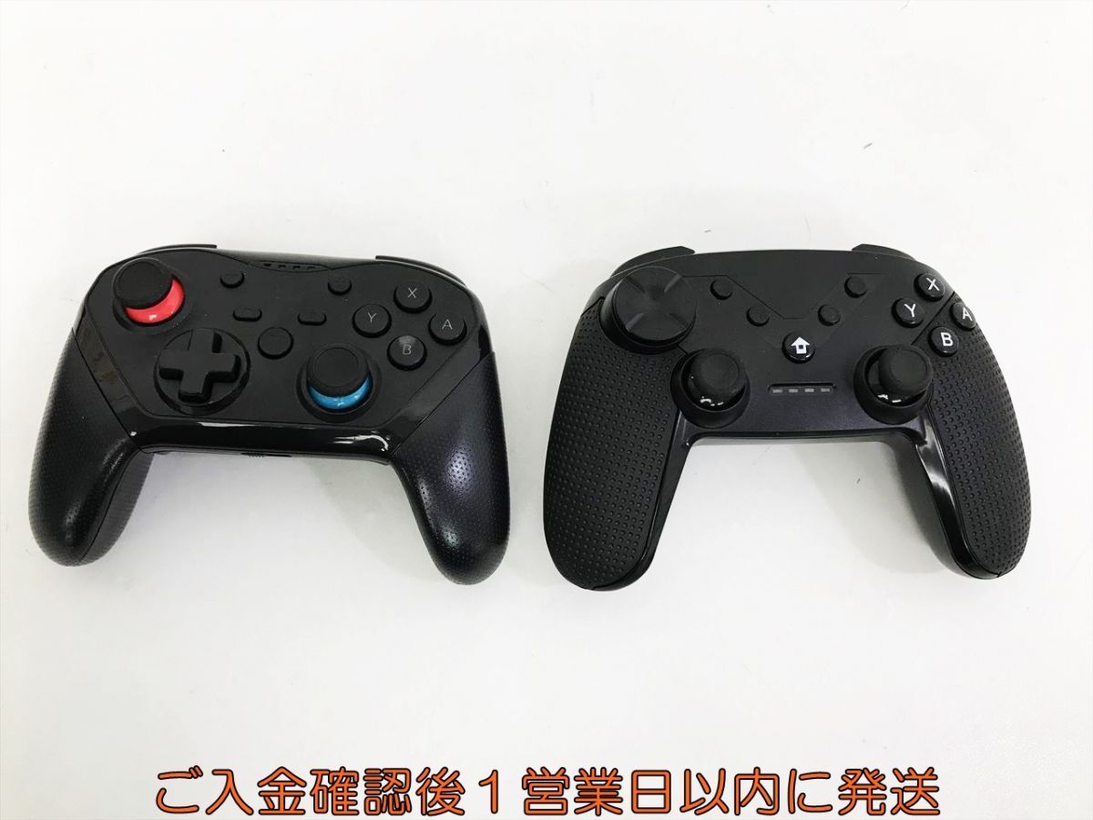 【1円】 Switch 社外製 ワイヤレスコントローラー まとめ売り 2個セット 未検品ジャンク ニンテンドースイッチ H07-648kk/F3_画像1