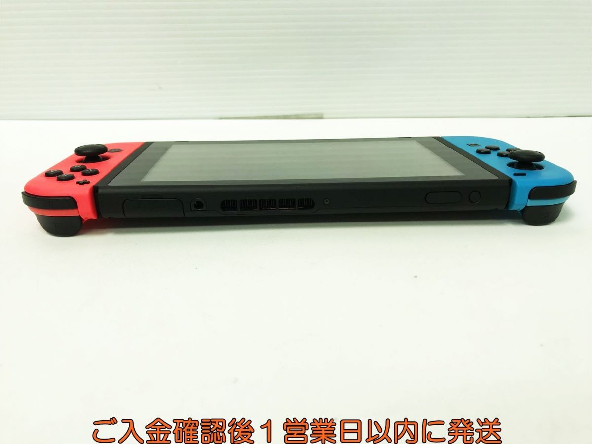 【1円】任天堂 新型 Nintendo Switch 本体/箱 セット ネオンブルー/ネオンレッド ゲーム機本体 初期化/動作確認済 G08-332sy/G4_画像4