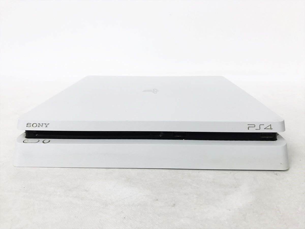 【1円】PS4 本体 500GB ホワイト SONY PlayStation4 CUH-2100A 初期化済 未検品ジャンク プレステ4 DC08-424jy/G4_画像2