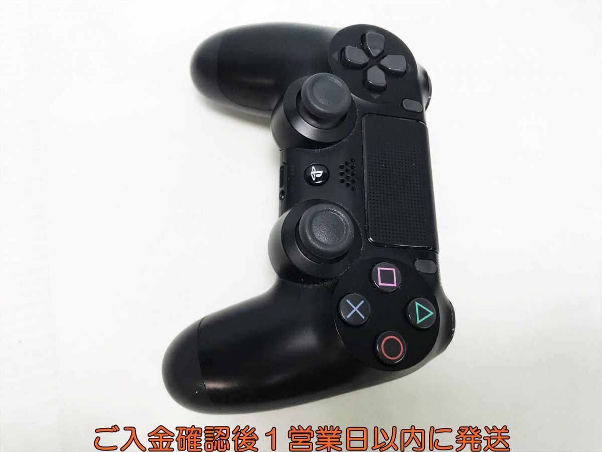 【1円】PS4 純正 ワイヤレスコントローラー DUALSHOCK4 ブラック 未検品ジャンク SONY Playstation4 プレステ4 L03-616yk/F3の画像2