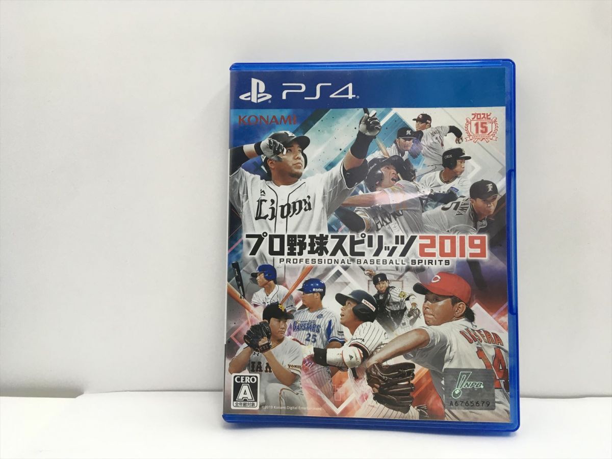 【1円】PS4 プロ野球スピリッツ2019 プレステ4 ゲームソフト 1A0328-424wh/G1_画像1