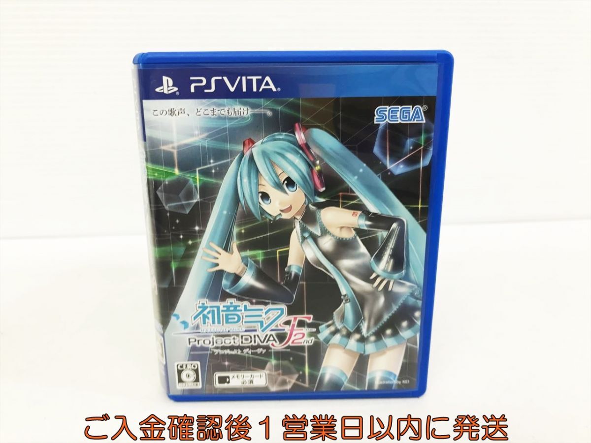 PSVITA 初音ミク -Project DIVA- F 2nd ゲームソフト 1A0125-229kk/G1_画像1