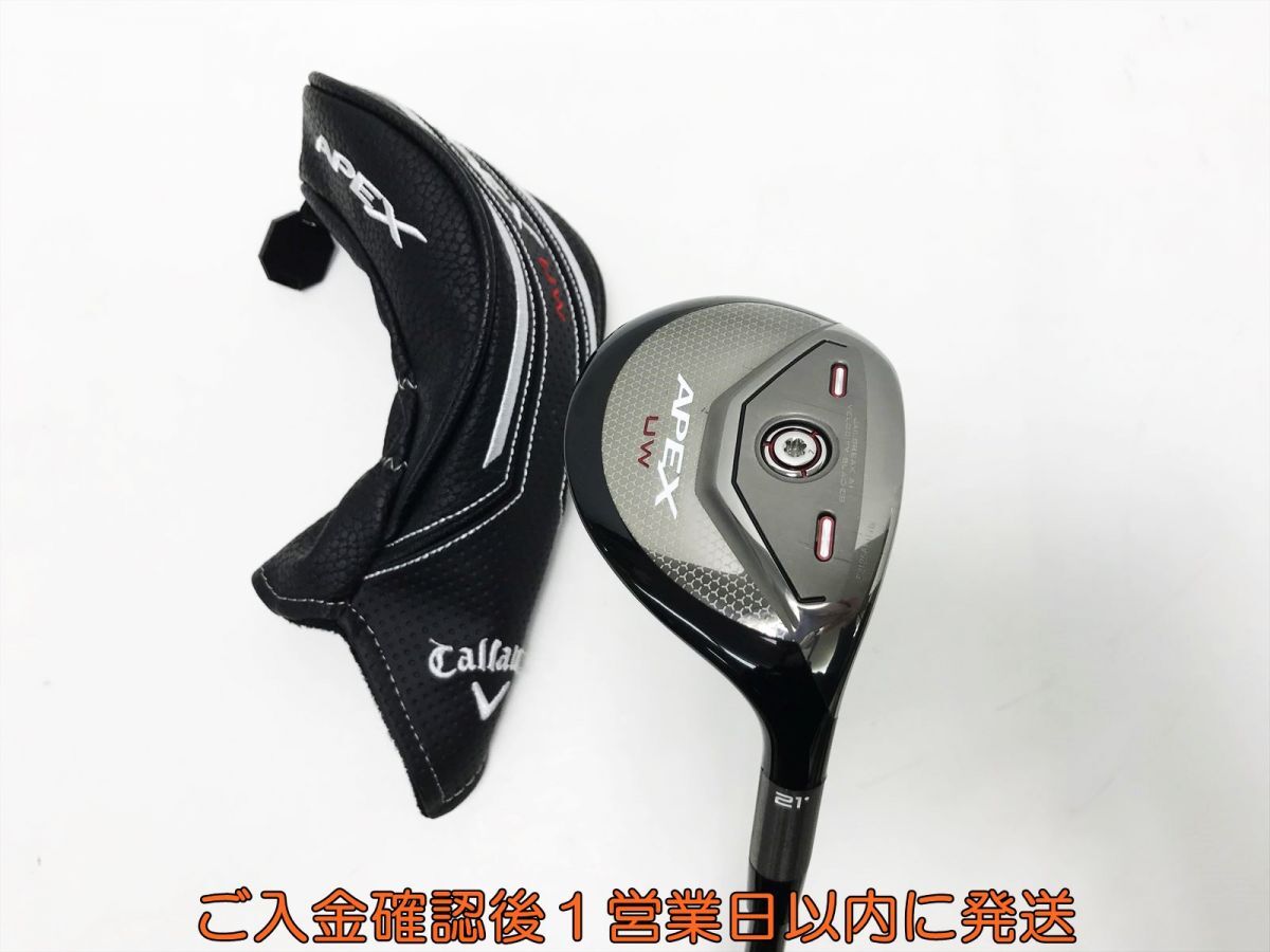 ゴルフ Callaway キャロウェイ APEX UW (2022) ユーティリティ 21° 55 フレックスS ゴルフクラブ T01-220tm/F7の画像1