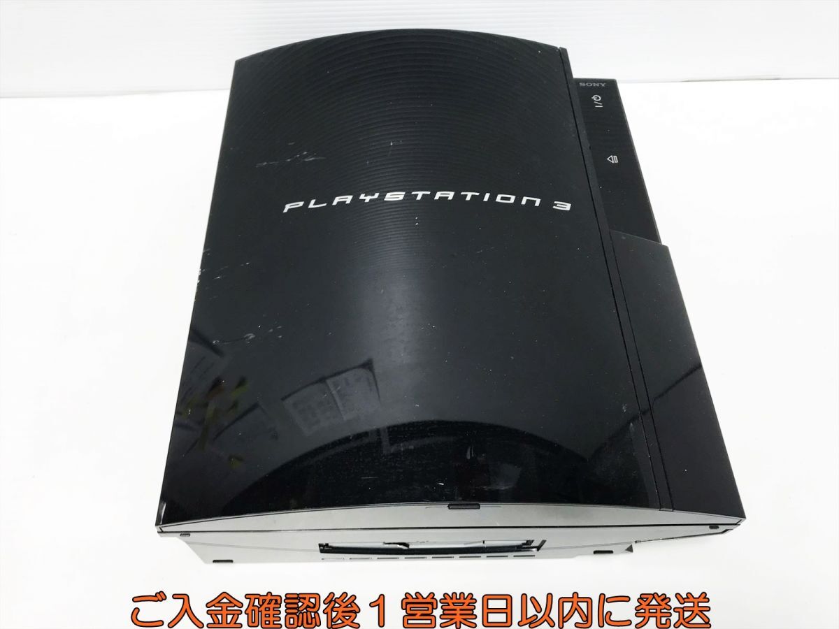 【1円】PS3 本体 ブラック SONY PlayStation3 CECHB00 未検品ジャンク HDD・ラック欠品 プレステ3 G10-393yk/G4_画像2