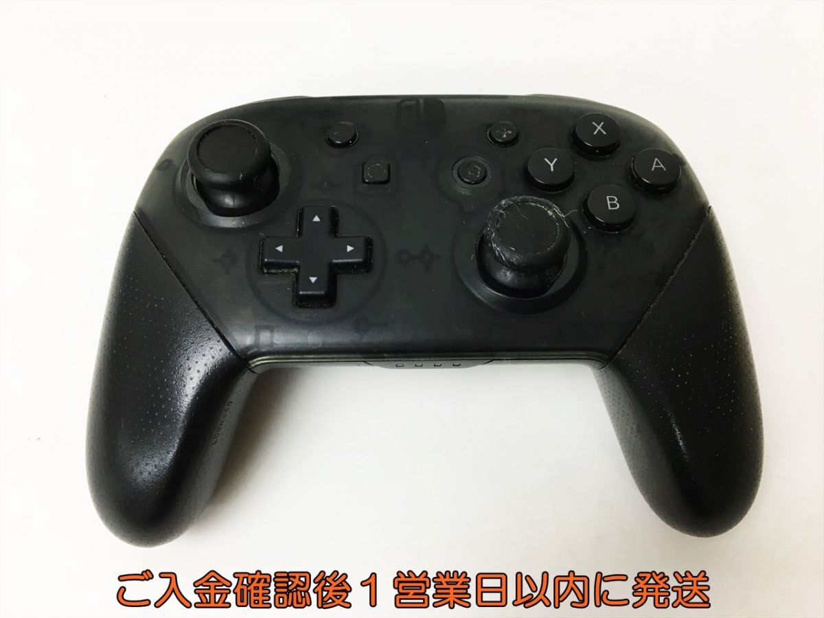 【1円】任天堂 純正 Nintendo Switch Proコントローラー ブラック HAC-013 動作確認済 ニンテンドースイッチ H01-601rm/F3_画像2