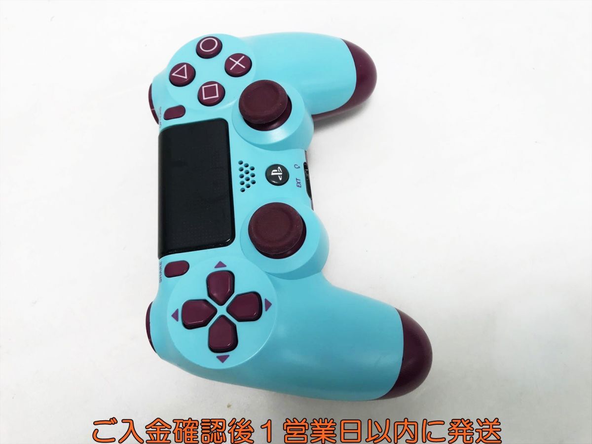 【1円】PS4 純正 ワイヤレスコントローラー DUALSHOCK4 ベリー・ブルー 未検品ジャンク プレステ4 K03-651yk/F3の画像4