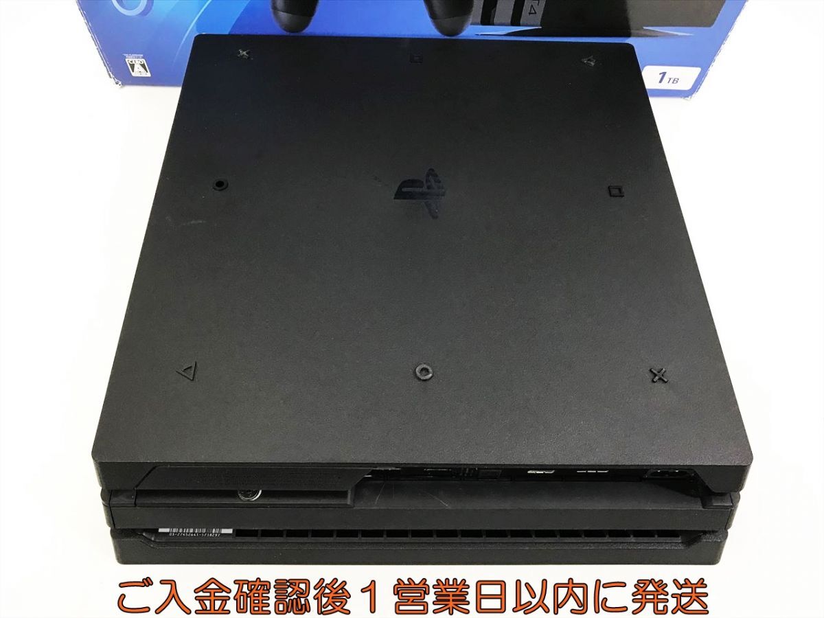 【1円】PS4Pro 本体/箱 セット 1TB ブラック SONY PlayStation4 CUH-7200B 初期化/動作確認済 プレステ4 G07-553kk/G4_画像4