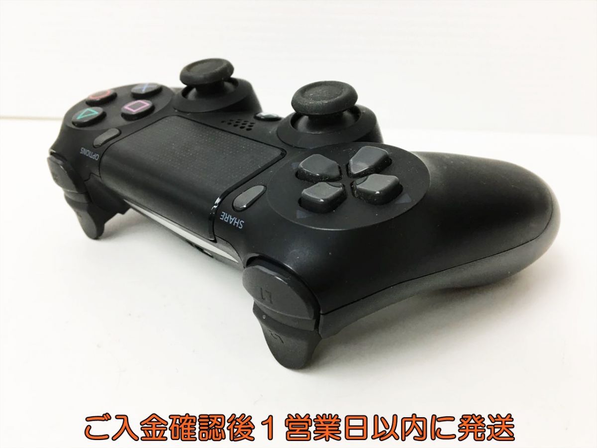 【1円】PS4 純正 ワイヤレスコントローラー DUALSHOCK4 ブラック SONY Playstation4 未検品ジャンク プレステ4 H04-266rm/F3_画像5