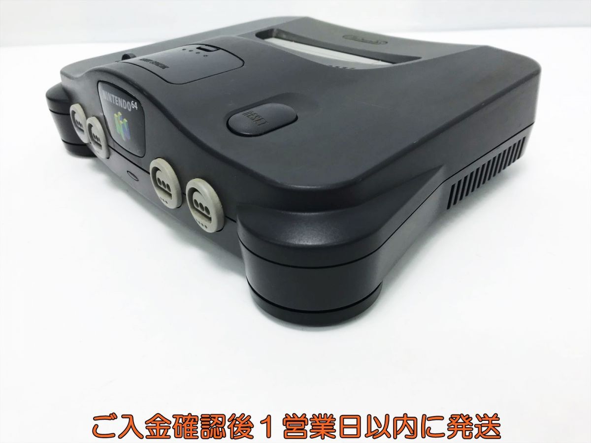 【1円】任天堂 ニンテンドウ64 ニンテンドー64 N64 本体 NUS-001 ブラック 未検品ジャンク F08-1455tm/G4の画像3