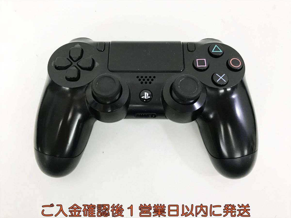 【1円】PS4 純正 ワイヤレスコントローラー DUALSHOCK4 ブラック 未検品ジャンク SONY PlayStation4 G09-481kk/F3の画像1