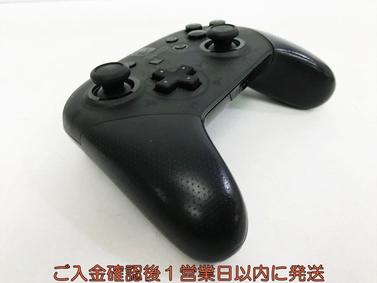 【1円】任天堂 純正 Nintendo Switch Proコントローラー ブラック HAC-013 動作確認済 ニンテンドースイッチ G09-495kk/F3_画像4