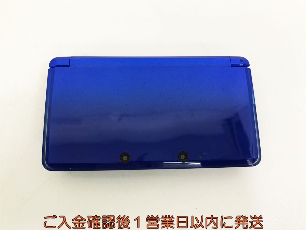 【1円】ニンテンドー3DS 本体 コバルトブルー 任天堂 CTR-001 初期化/動作確認済 3 DSゲーム機本体 G09-492kk/F3_画像1