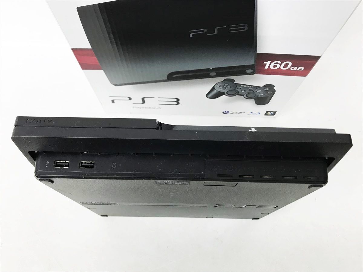 【1円】PS3 本体/箱 セット 160GB ブラック SONY PlayStation3 CECH-3000A 初期化済 未検品ジャンク プレステ3 DC08-428jy/G4_画像3