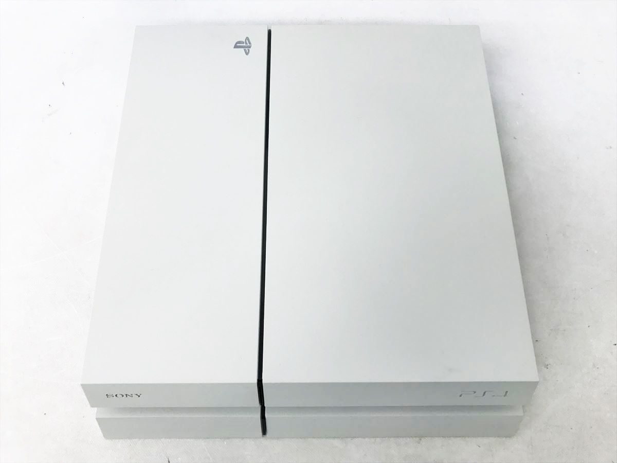 【1円】PS4 本体/外箱 セット 500GB ホワイト SONY PlayStation4 CUH-1200A 動作確認済 内箱なし プレステ4 DC08-445jy/G4_画像2