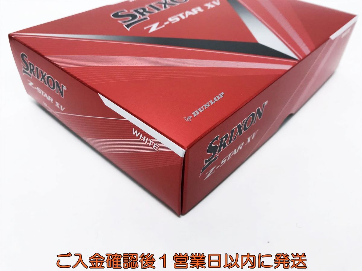 【1円】未使用品 ゴルフ ダンロップ SRIXON スリクソン Z-STAR XV ゴルフボール ホワイト 1ダース K01-382tm/F3_画像4