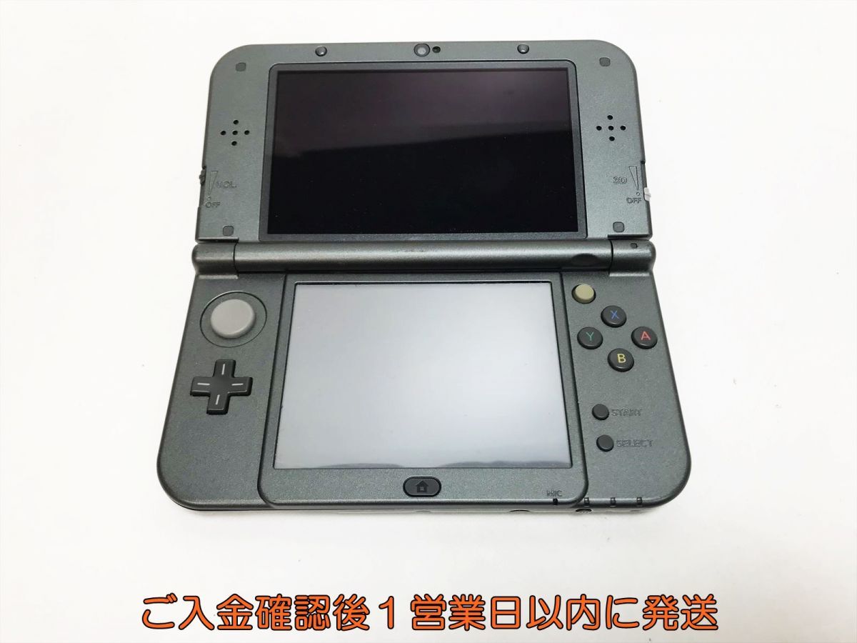 【1円】任天堂 Newニンテンドー3DSLL 本体 セット RED-001 グレー ゲーム機本体 初期化/動作確認済み M06-355ym/F3_画像2