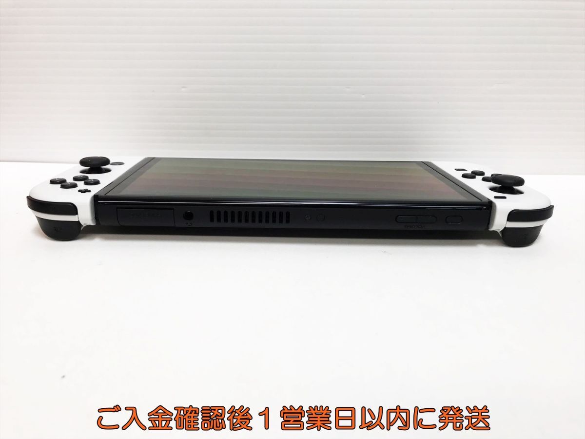 【1円】任天堂 Nintendo Switch 有機ELモデル 本体/箱 セット ホワイト ゲーム機本体 初期化/動作確認済み M06-344ym/G4_画像3