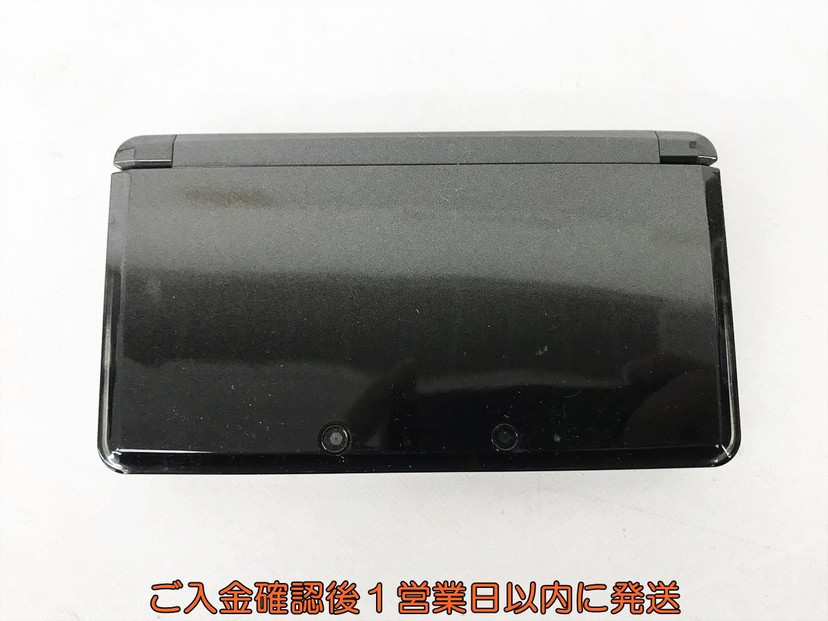 【1円】ニンテンドー3DS 本体 コスモブラック 任天堂 CTR-001 未検品ジャンク EC22-296jy/F3_画像1