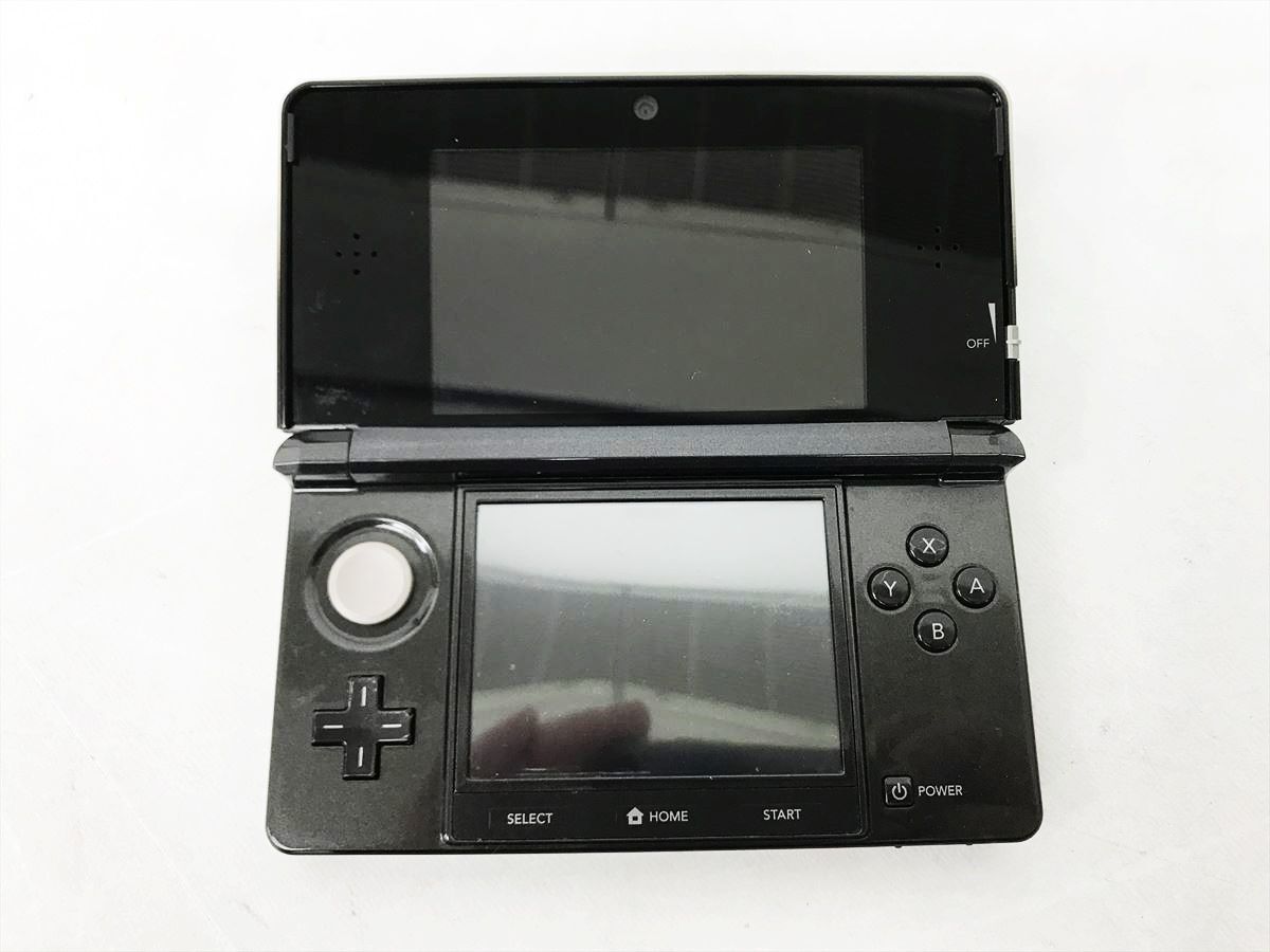 【1円】ニンテンドー3DS 本体 コスモブラック 任天堂 CTR-001 未検品ジャンク EC22-296jy/F3_画像5