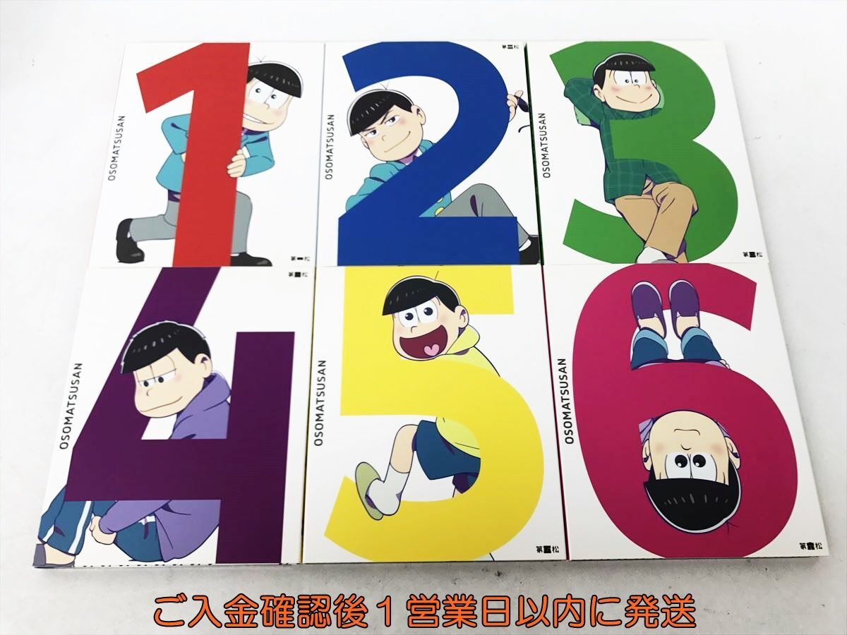 【1円】Blu-ray 限定版 おそ松さん 1-6巻セット ブルーレイ BD EC36-069jy/F3の画像1