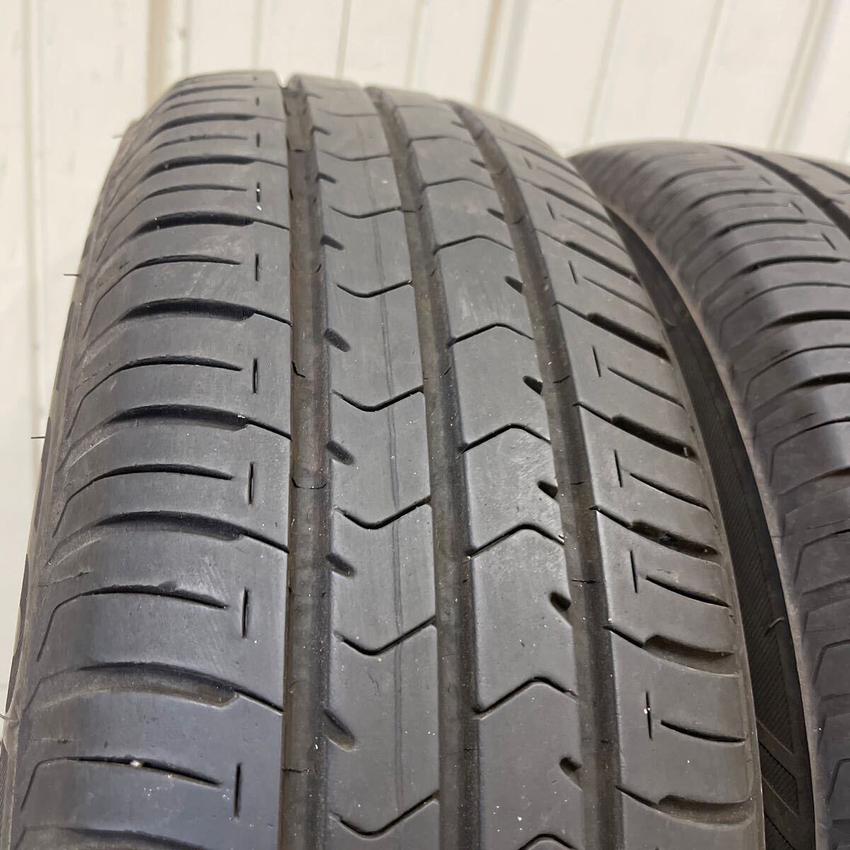 中古夏タイヤ4本セット 185/65R15 ブリヂストン エコピア ECOPIA NH100C 2020年製 1円スタートの画像2