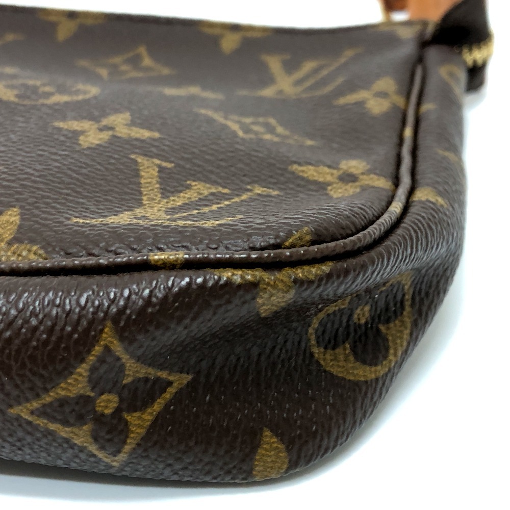 LOUIS VUITTON Louis Vuitton M51980 pochette * accessory sowa-ru accessory pouch Brown lady's [ used ]