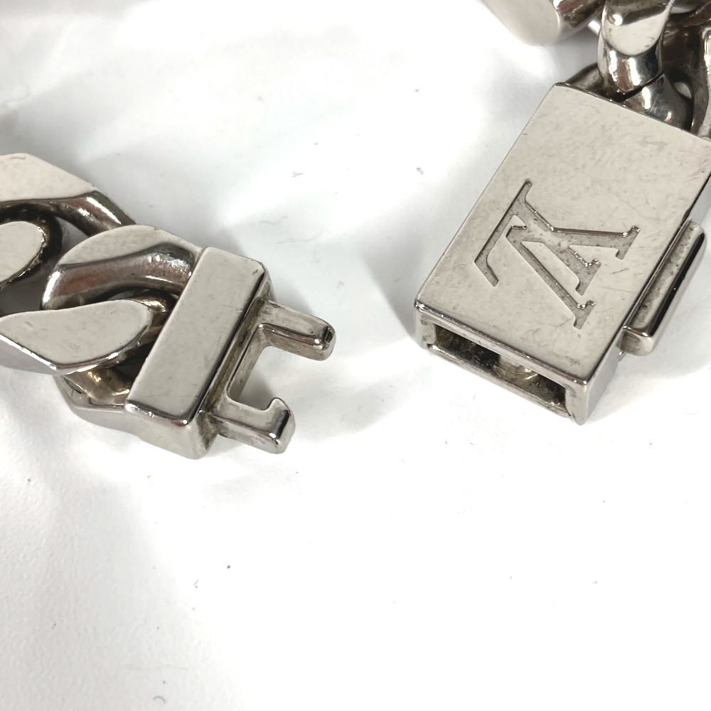 LOUIS VUITTON Louis Vuitton M00270 chain bracele monogram accessory bracele silver men's [ used ]