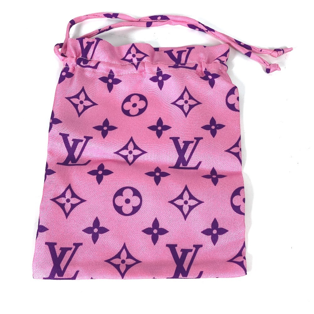 未使用 LOUIS VUITTON ルイヴィトン MP3087 マスク・マイユ 巾着ポーチ セット マスク ピンク レディース【中古】_画像3