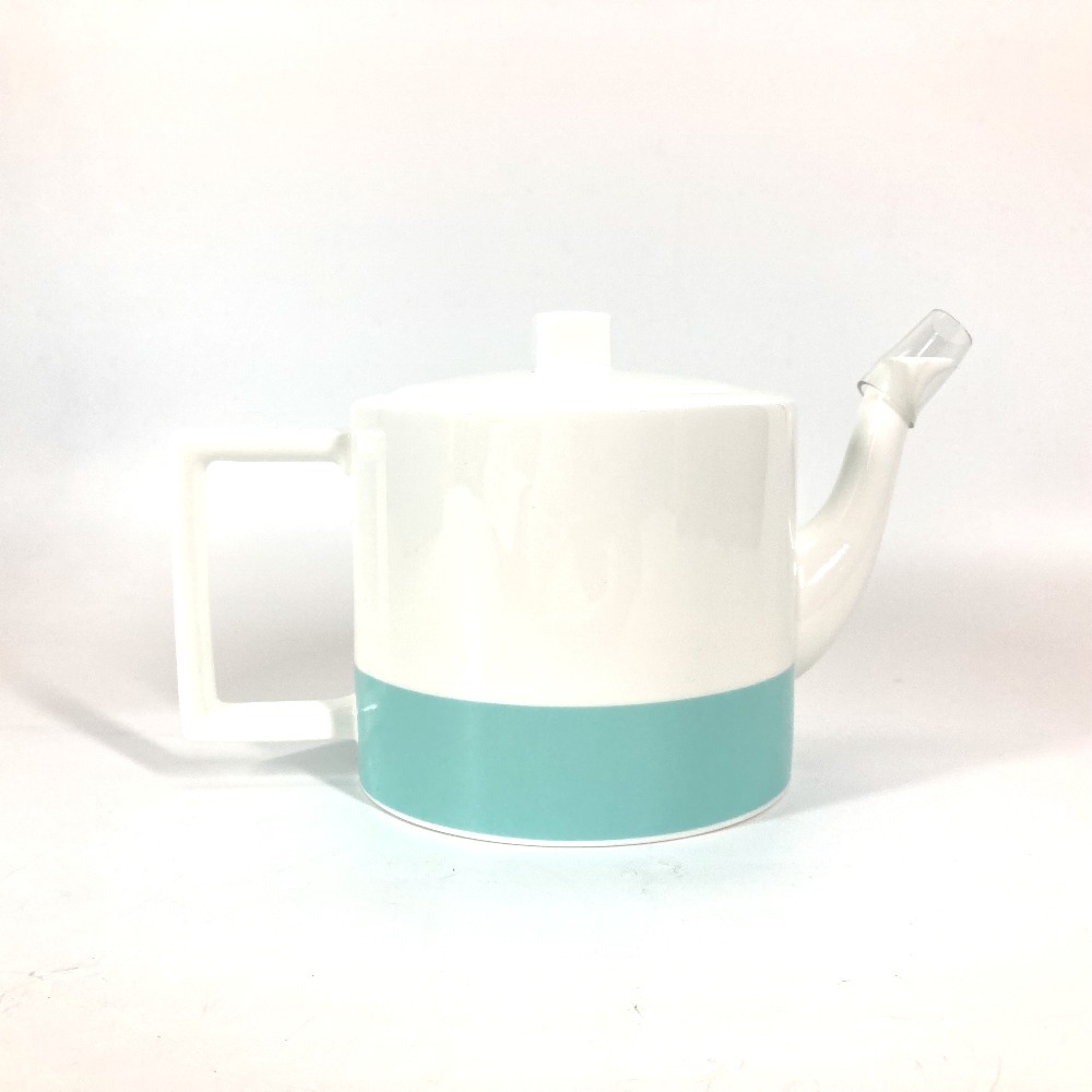  не использовался TIFFANY&Co. Tiffany teapot интерьер посуда цвет блок смешанные товары голубой женский [ б/у ]