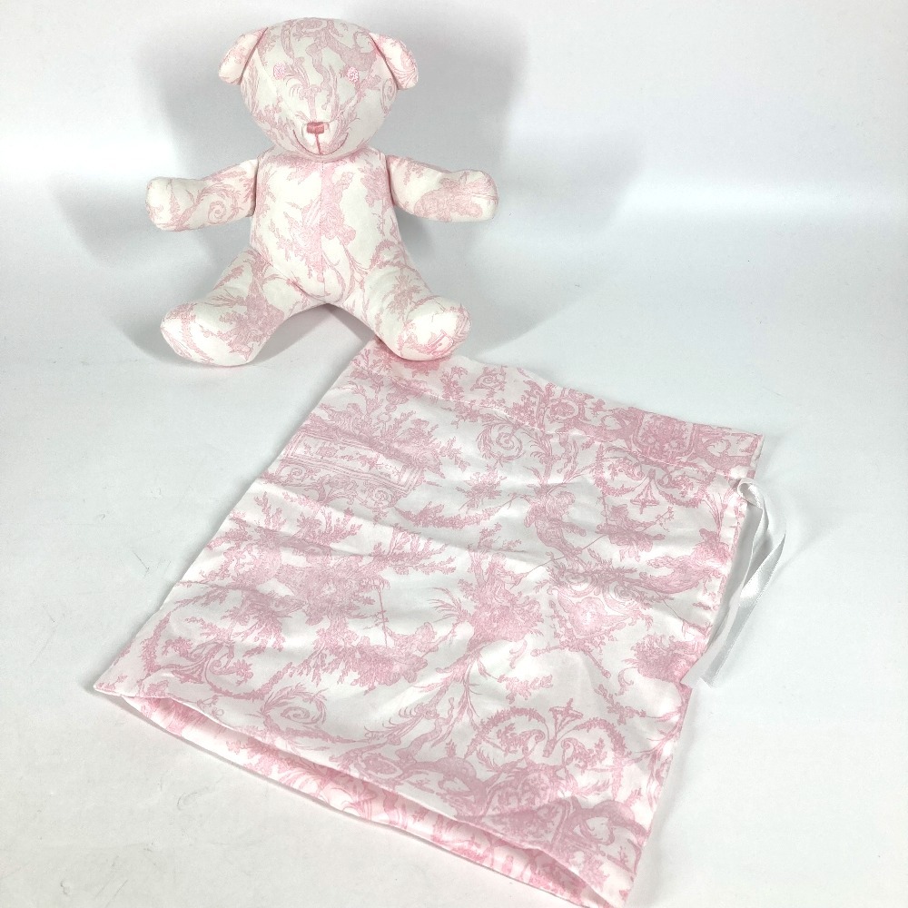  не использовался Dior Dior плюшевый мишка медведь towarudojui рисунок baby младенец BABY кукла мягкая игрушка розовый Kids [ б/у ]