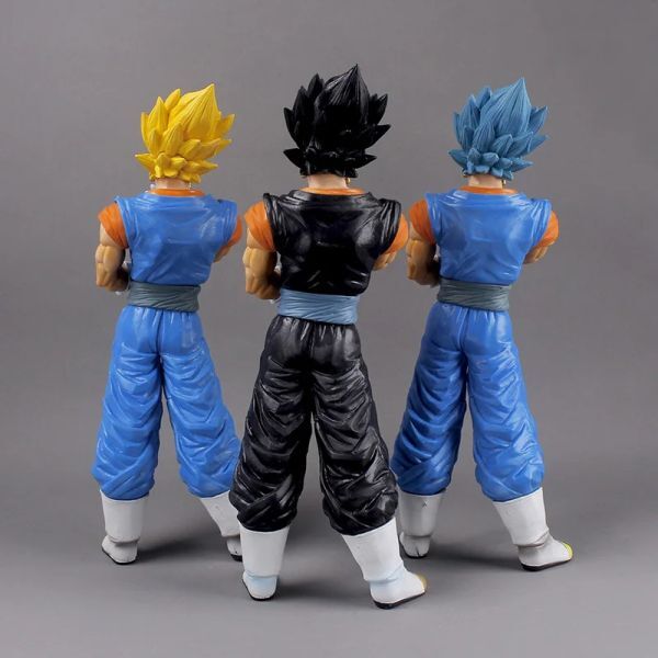 ドラゴンボール スーパーサイヤ人 ベジータ 青 黄 黒 アクションフィギュア 32cm 箱有り_画像2