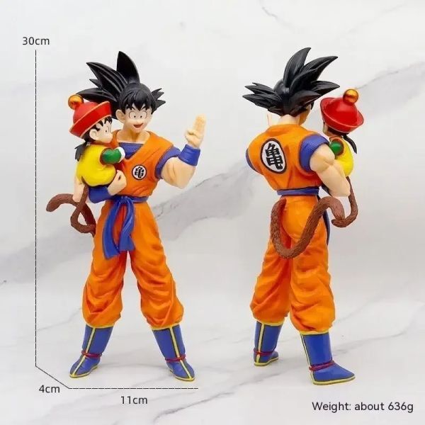 ドラゴンボール 孫悟空＆悟飯 フィギュア 30cm 箱有り_画像3