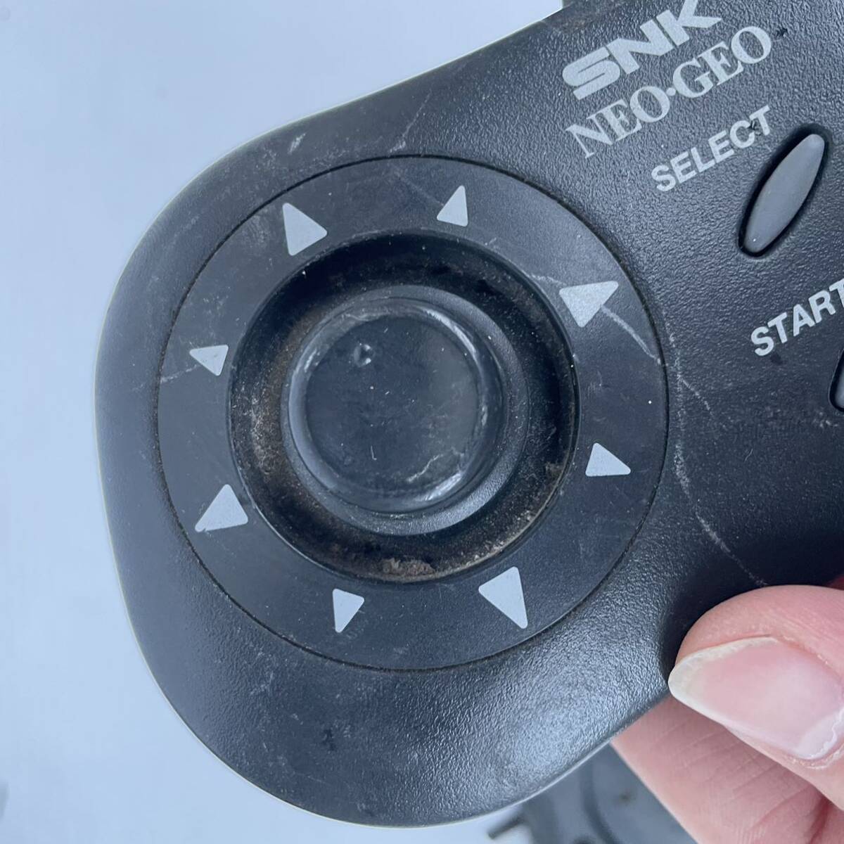 【ジャンク】NEOGEO ネオジオCD コントローラー 本体 SNK CD-T01 セット まとめ売りの画像9