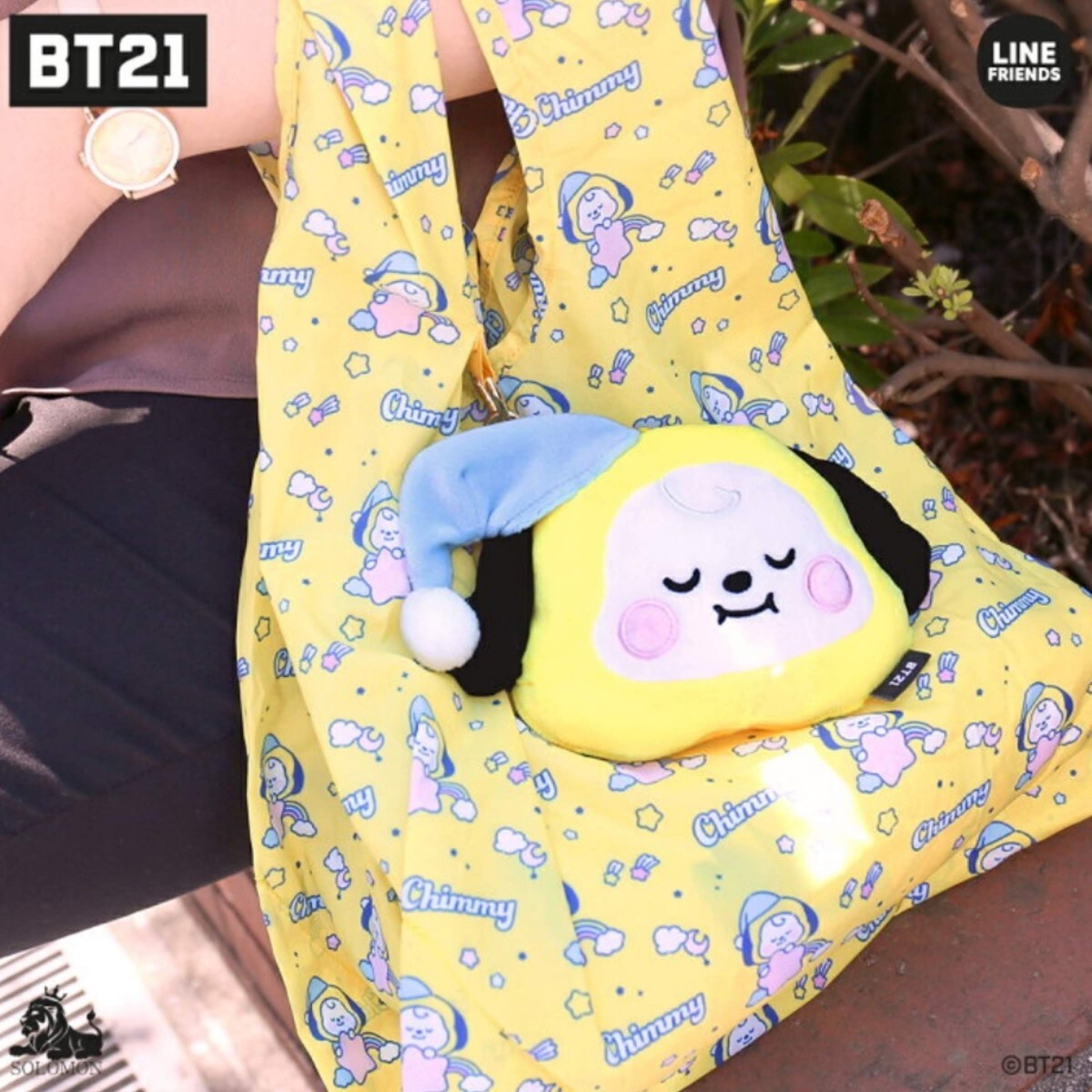 BT21 Dream ドールエコバック RJ ジン ぬいぐるみ キーリング 公式_画像10