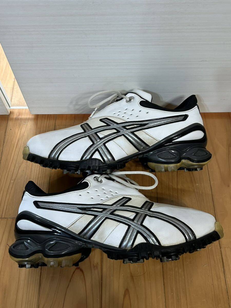 3ラウンド使用のみ 26.5㎝ 希少 レア asics アシックス ゲルエース tgn 100 107 105 103 902 910 913 ゴルフ シューズ 松山英樹の画像2