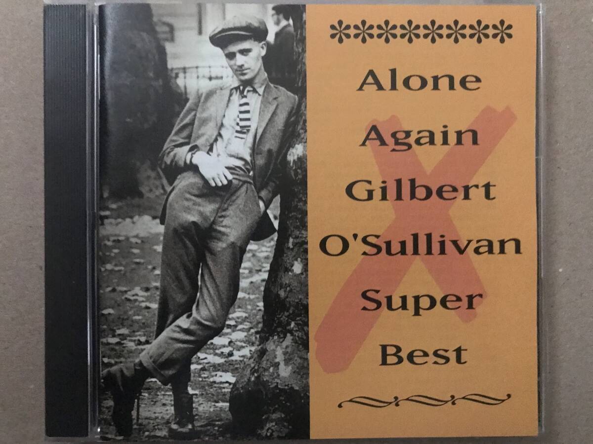 国内盤 Alone Again Gilbert O'Sullivan Super Best アローン・アゲイン ギルバート・オサリバン ベスト盤_画像1