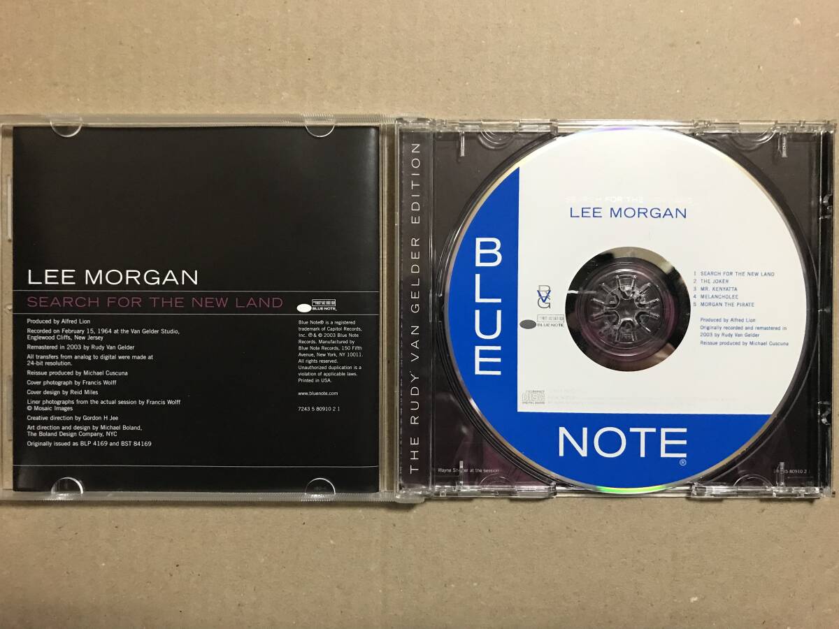 RVG盤 Lee Morgan Search for the New Land リー・モーガン サーチ・フォー・ザ・ニュー・ランド_画像2