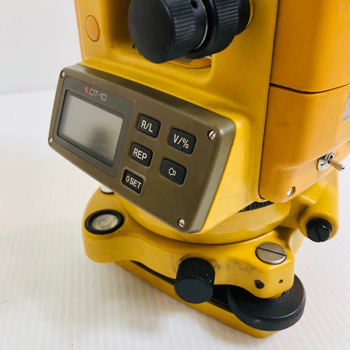 ★☆TOPCON トプコン DT-20 デジタルセオドライト 測量 測定 土木 建築 道具 現状品 ロ☆★の画像4