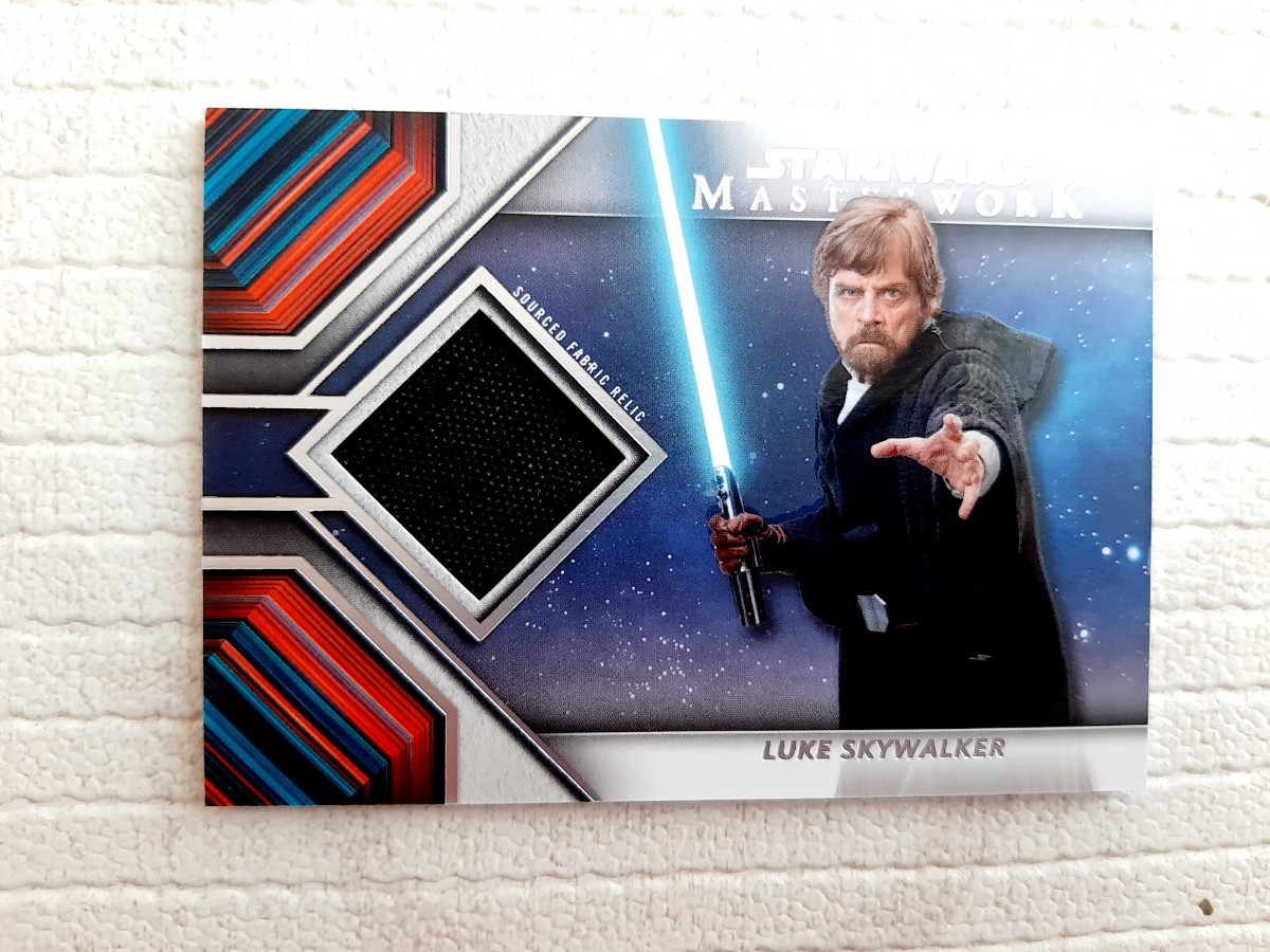 2022 Topps Star Wars ルークスカイウォーカー 衣装カードの画像1