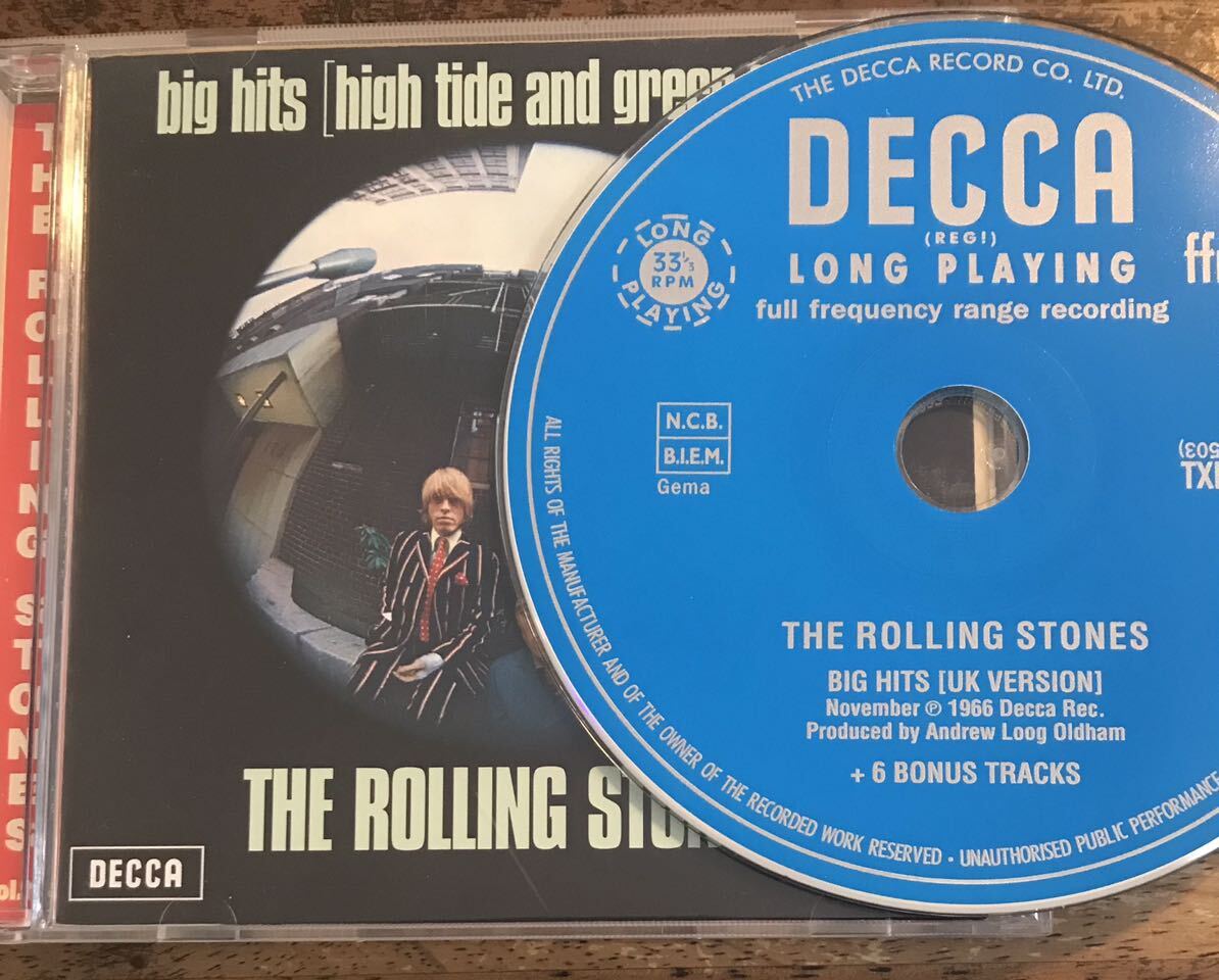 究極500枚限定オリジナルマスター版The Rolling Stones / ローリングストーンズ / Big Hits (UK)(High Tide And Green Grass) + 6 Bonus /_画像1