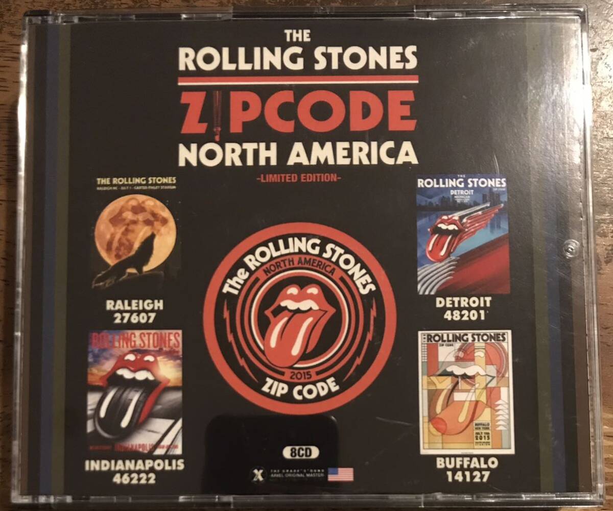 限定8CD究極マルチIEMマトリクス音源集大成The Rolling Stones / ローリングストーンズ / Zipcode North America - Limited Edition / 8CD_画像1