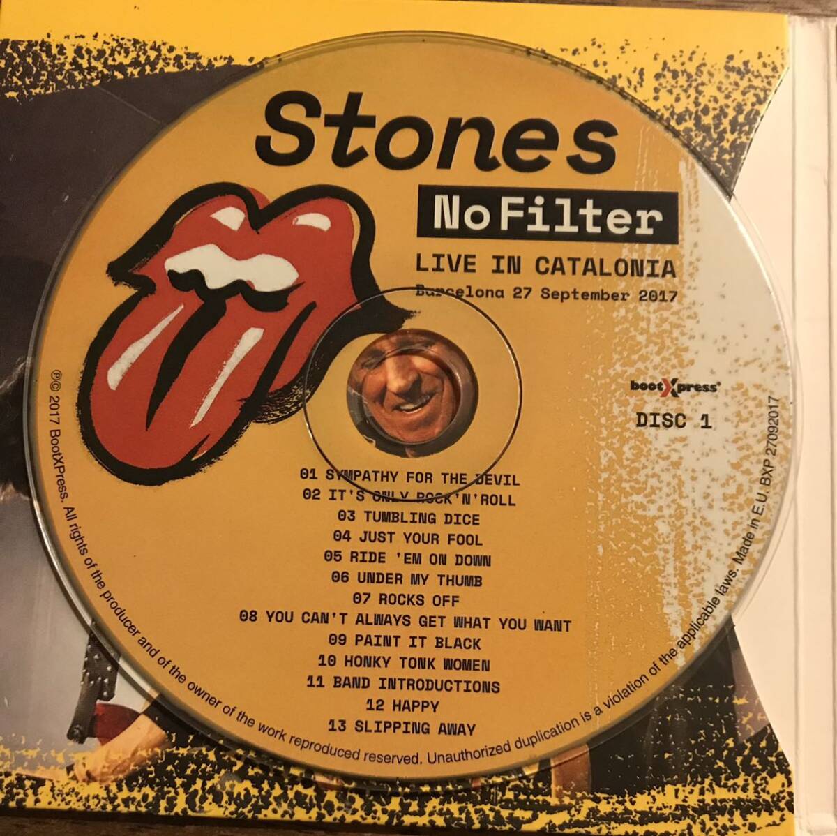 The Rolling Stones / ローリングストーンズ / No Filter Live In Barcelona / 2CD / Pressed CD / 27th September 2017 / Excellent Audie_画像6
