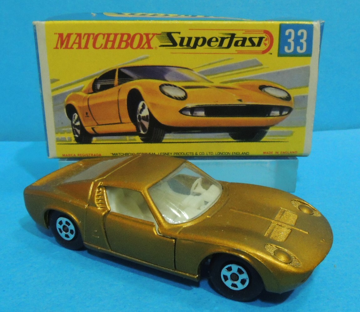 MATCHBOX 33 LAMBORGHINI MIURA P400_画像3