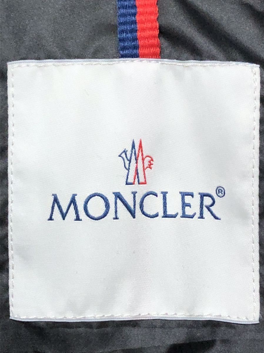 送料無料 未使用 MONCLER MONTGENEVRE 5 モンクレール ブラック ダウンジャケット モンジュネーブル 正規品 定価328900円 ダウン ラストの画像4