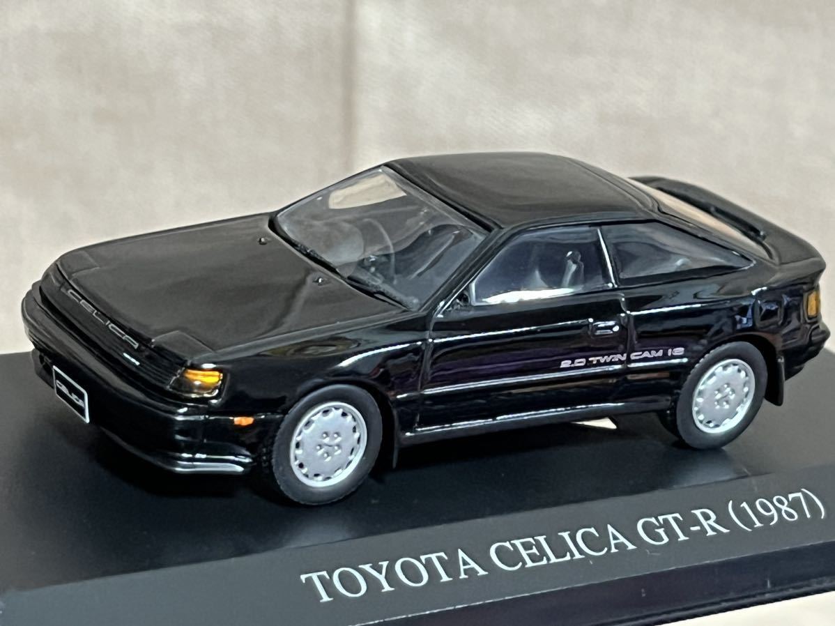 ライト点灯！ DISM 1/43 TOYOTA CELICA GT-R 1987 後期　ディズム　トヨタ　セリカ　_画像1