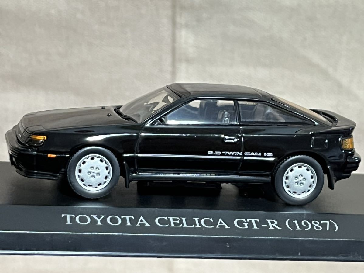 ライト点灯！ DISM 1/43 TOYOTA CELICA GT-R 1987 後期　ディズム　トヨタ　セリカ　_画像2