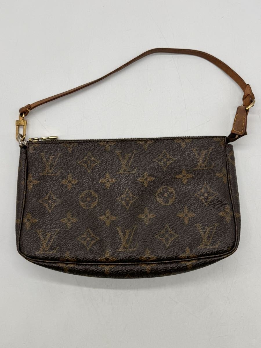 ★ LOUIS VUITTON / ルイヴィトン ポシェット アクセソワール モノグラム SL0031 ポーチ ハンドバッグ ブランド 中古品 0307OG_画像1