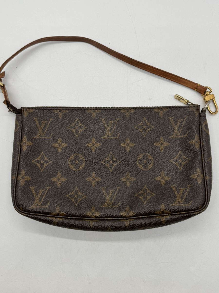 ★ LOUIS VUITTON / ルイヴィトン ポシェット アクセソワール モノグラム SL0031 ポーチ ハンドバッグ ブランド 中古品 0307OG_画像2