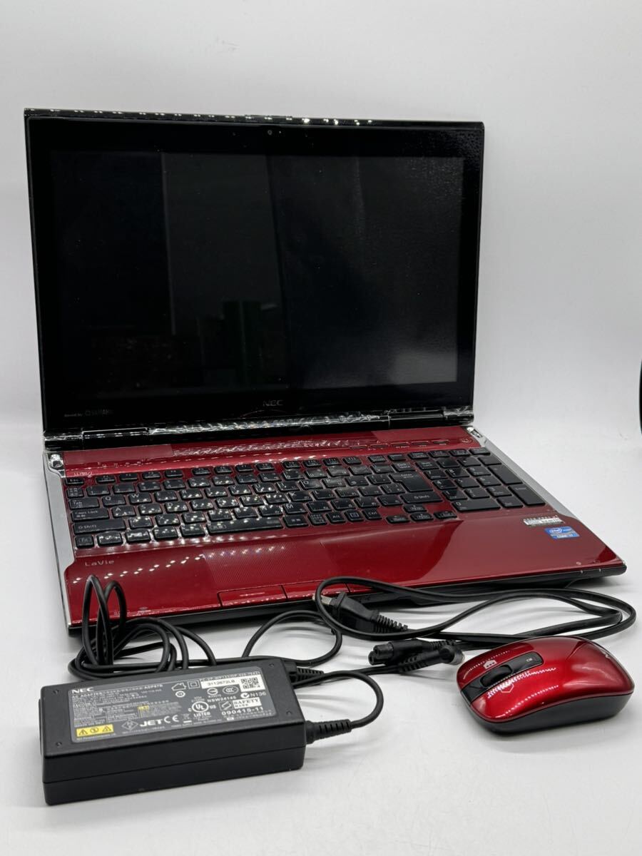 ★ NEC パーソナルコンピュータ Lavie LL750/J PC-LL750JS1KSR Core i7 ノートパソコン ノート PC 通電確認済み 中古品 0302NAの画像1